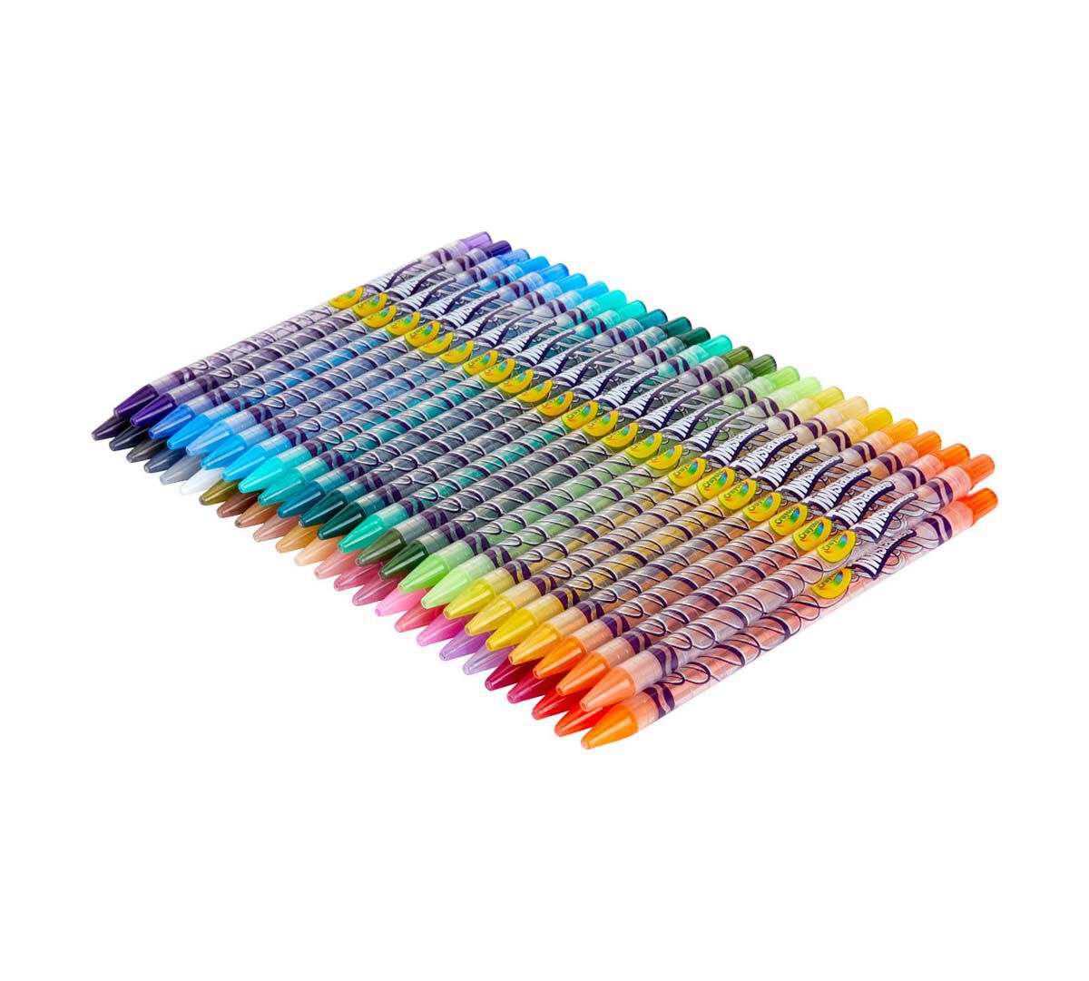 Twistables Colored Pencils Set, 50 Count Crayola
